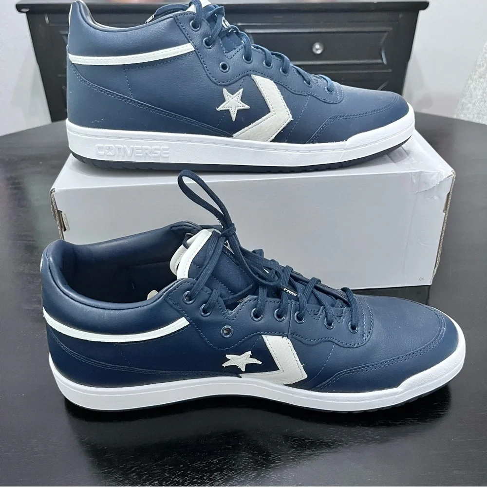 Converse Men's Navy Blue Sneakers - Picture 6 of 10